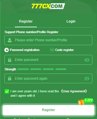 Register on 777CX Game Pakistan | Easy Signup Guide for Android 2026 1 Register on 777cx